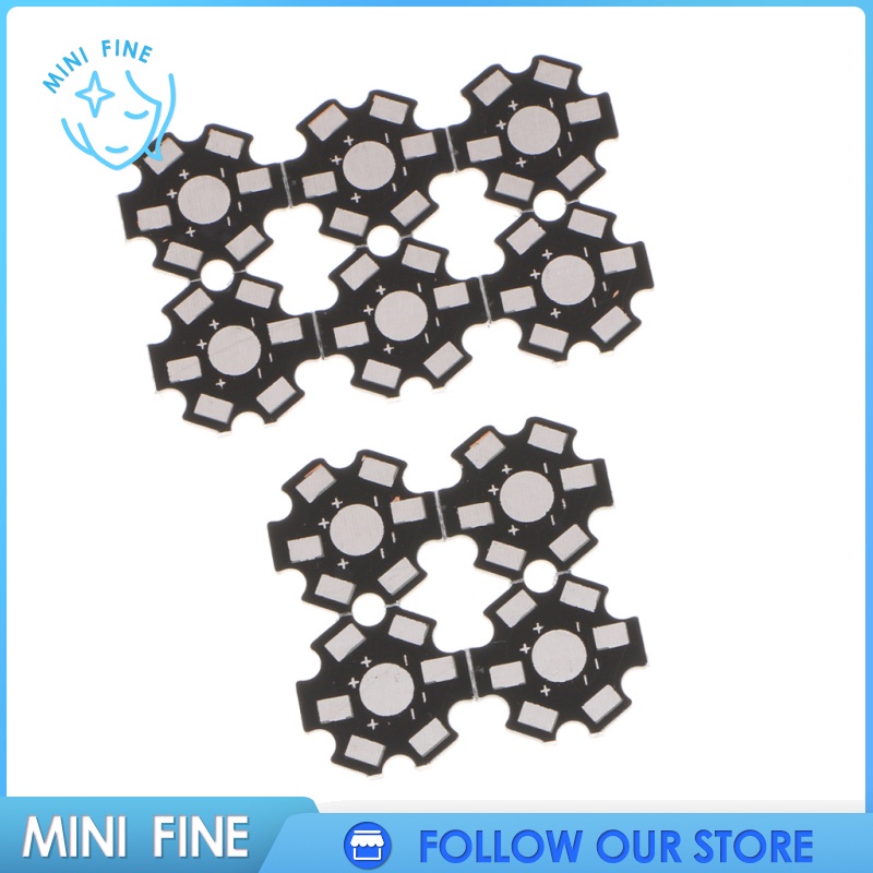 Set 10 Tấm Nhôm Tản Nhiệt Đèn Led 1 / 3 / 5w Công Suất Cao | BigBuy360 - bigbuy360.vn