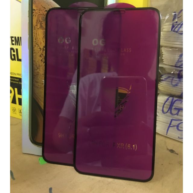 Dán Full màn OG cho iphone XR- Siêu xịn-Khoan không thủng