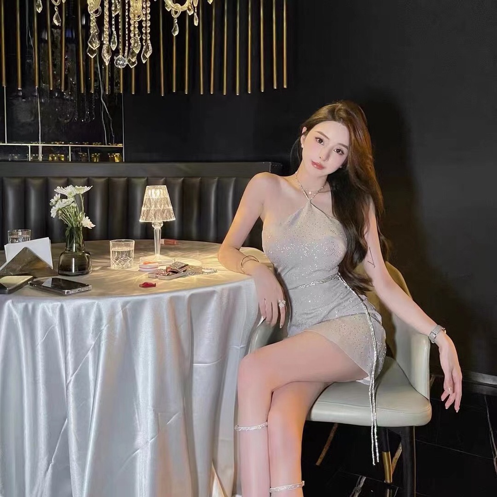 Đầm Hai Dây Ôm Dáng Gợi Cảm Dành Cho Nữ