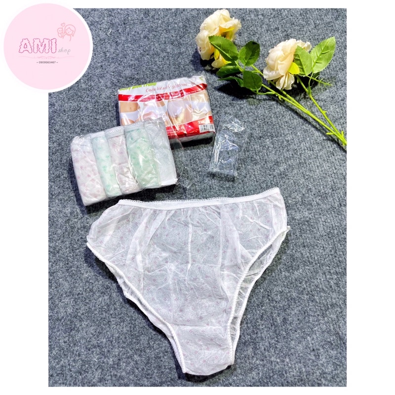 Set 5 Quần lót giấy baby hiền trang hàng ngày cho mẹ bầu