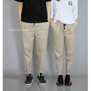 (SALE CHẤT) QUẦN KAKI BAGGY NAM NỮ UNISEX CHINOS BASIC PANTS