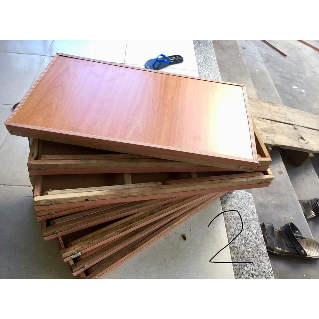 Bàn Gấp Gọn Học Sinh, Bàn Gập Gỗ Sinh Viên Đa Năng Chất Lượng, Gỗ Tự Nhiên Chắc Chắn