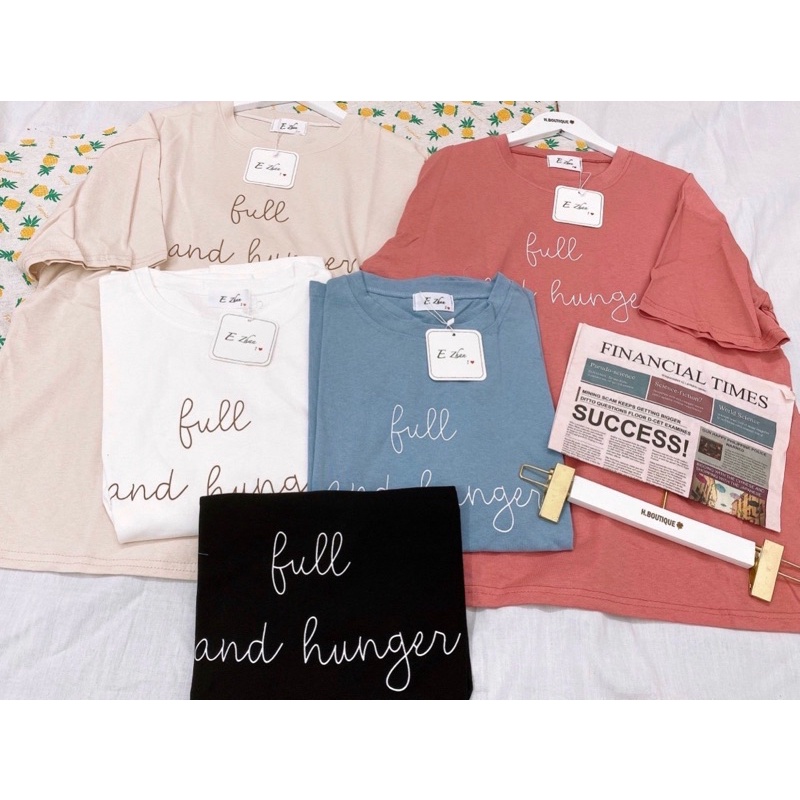 Áo Thun Full And Hunger Form To Rộng TN92 hàng quảng châu