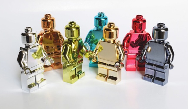 Lego chính hãng - Móc khoá mạ chrome