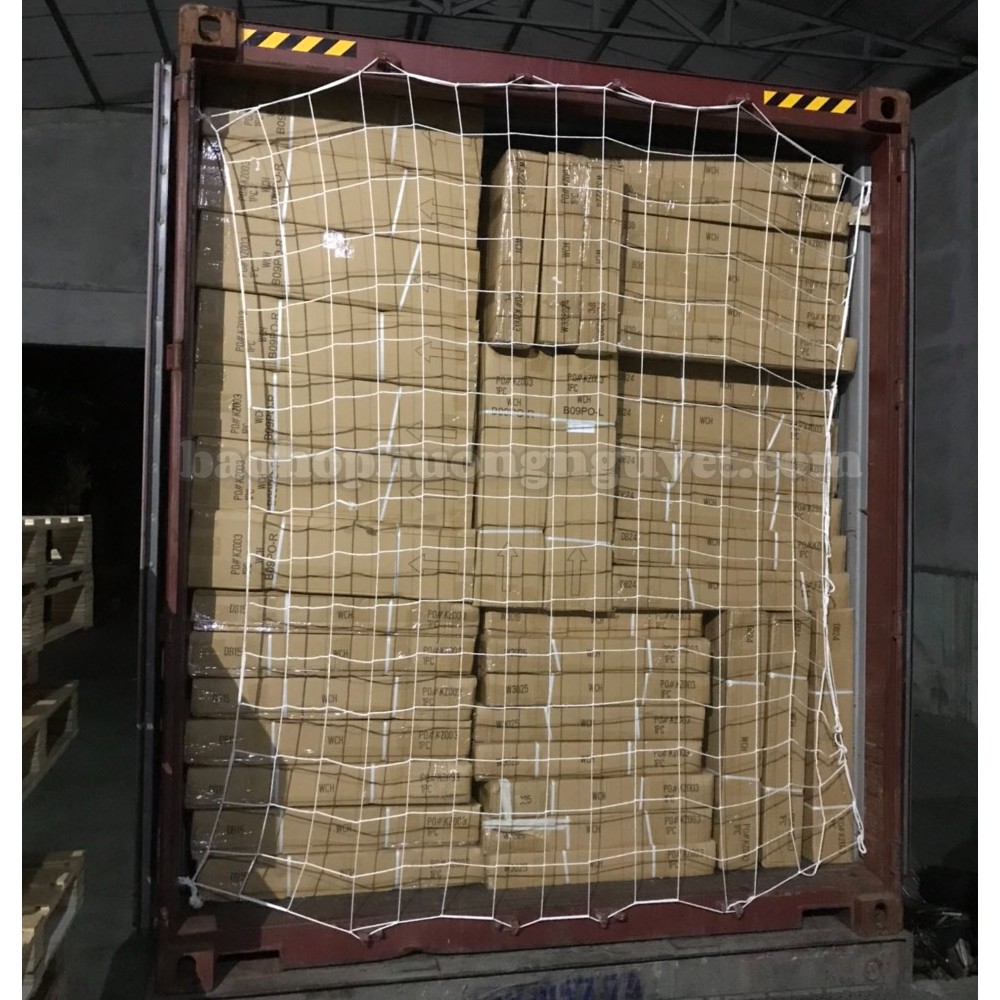Lưới chắn container , lưới bảo vệ hàng hóa chắn trước cửa thùng