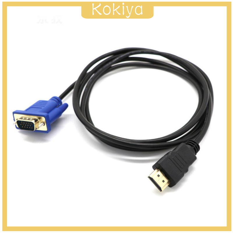 Cáp Chuyển Đổi Hdmi Kokaya 1080p Sang Vga Cho Hdtv 3ft