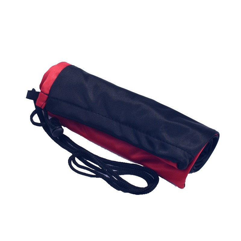 Túi nhung dày hai màu đựng bảo vệ vợt cầu lông có dây rút tiện dụng