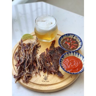 Khô Bò Miếng Lào Nhập Khẩu ( Tẩm Ướp Gia Vị Thơm Ngon )