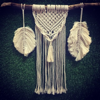 Rèm macrame handmade 50*60