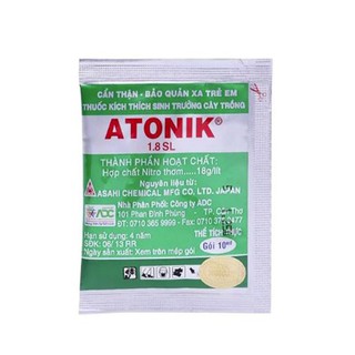 Phân bón lá atonik tăng khả năng ra rễ nảy mầm của hạt giống