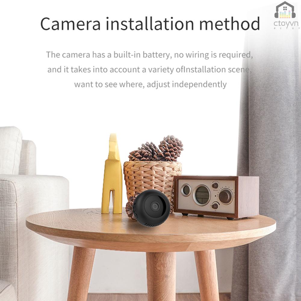 Mini Wearable Camera 1080P IP Night Vi sion Micro Cam Portable Video Recorder Se curity Magnetic-back for Sport Outdoor | BigBuy360 - bigbuy360.vn