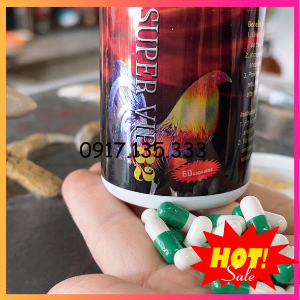 Thuốc nuôi, tăng bo, thể lực Super Vip 32 cho gà đá