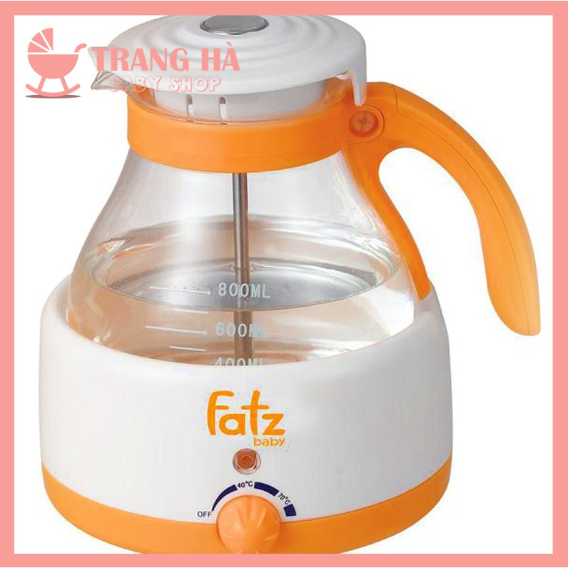 ⚡𝑭𝑹𝑬𝑬𝑺𝑯𝑰𝑷⚡MÁY HÂM NƯỚC PHA SỮA CÓ NHIỆT KẾ 800ML FATZBABY FB3005SL