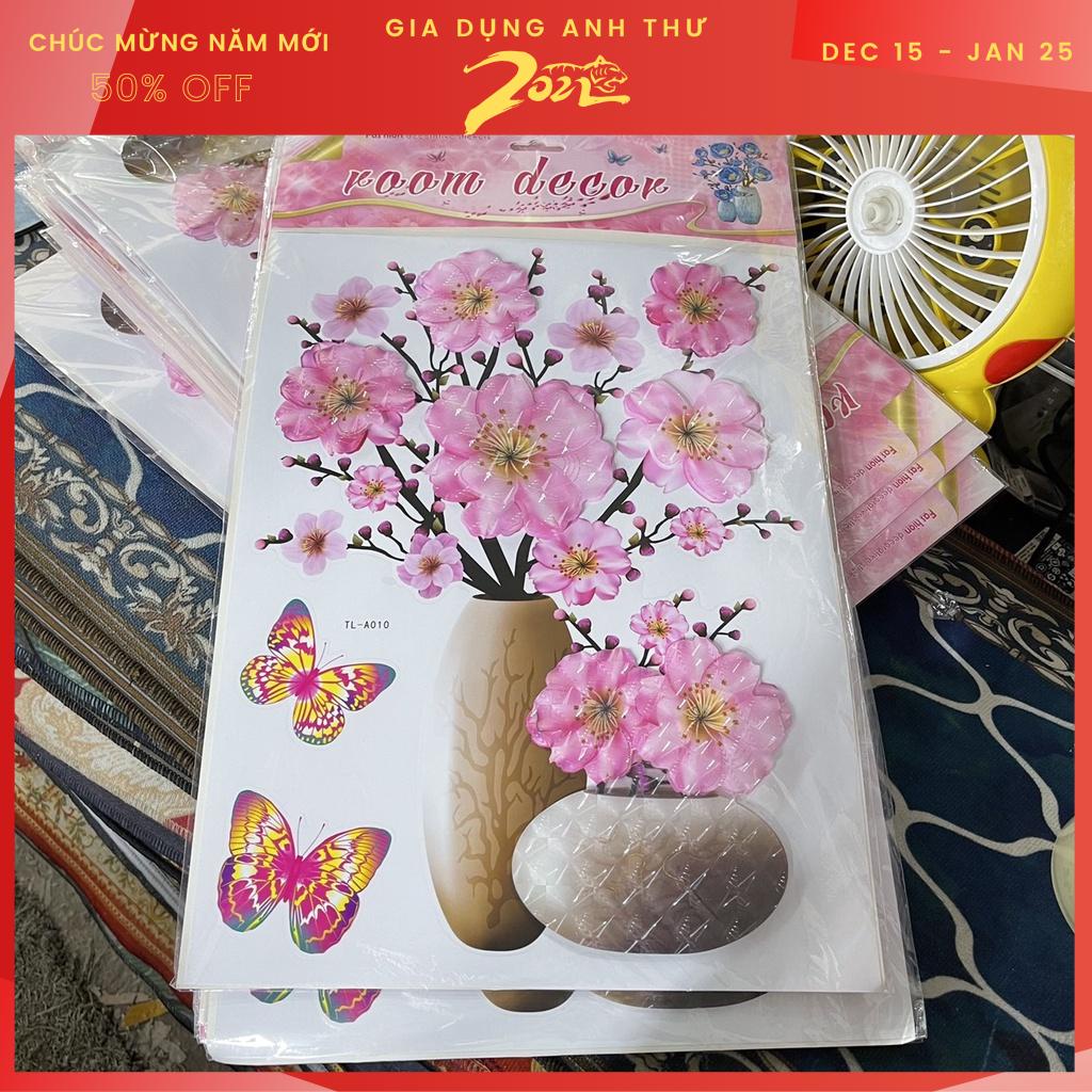 Tranh Hoa Nổi 3D Dán Tường  Trang Trí Phòng Đẹp MắtCó Keo Dán | BigBuy360 - bigbuy360.vn