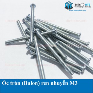 Ốc tròn (Bulon) ren nhuyễn M3