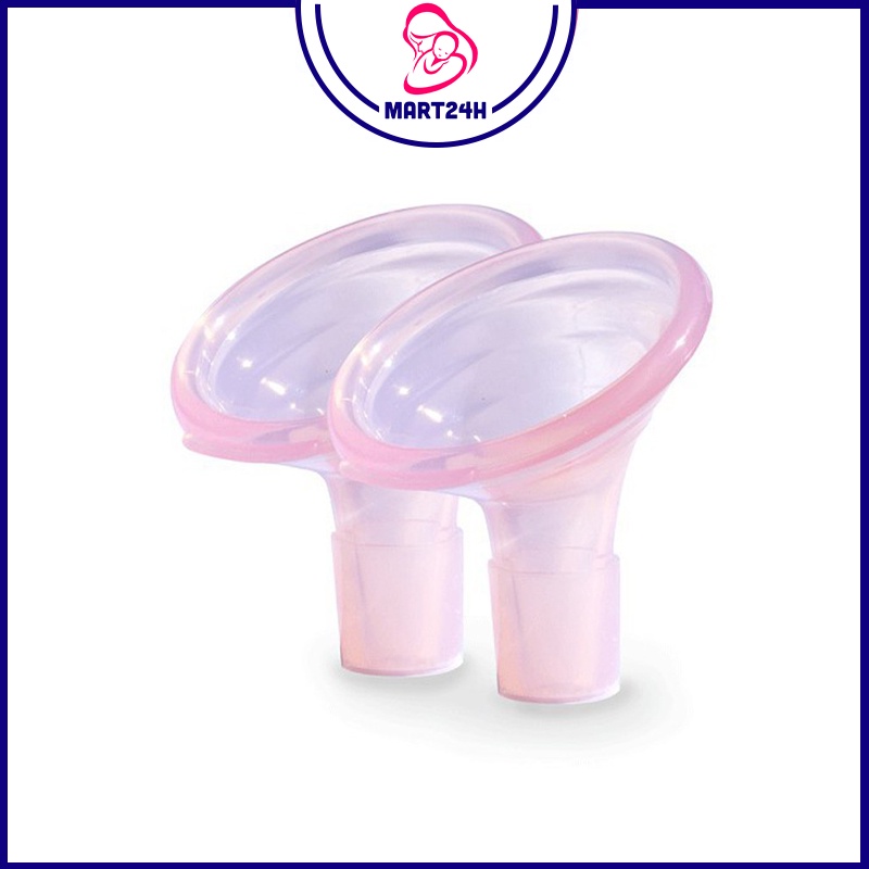 Phễu hút sữa Silicon Pumpin pal (2 chiếc) nhập khẩu Mỹ chính hãng an toàn, không BPA, massage êm ái không đau rát
