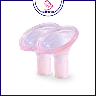 Phễu hút sữa Silicon Pumpin pal (2 chiếc) nhập khẩu Mỹ chính hãng an toàn, không BPA, massage êm ái không đau rát