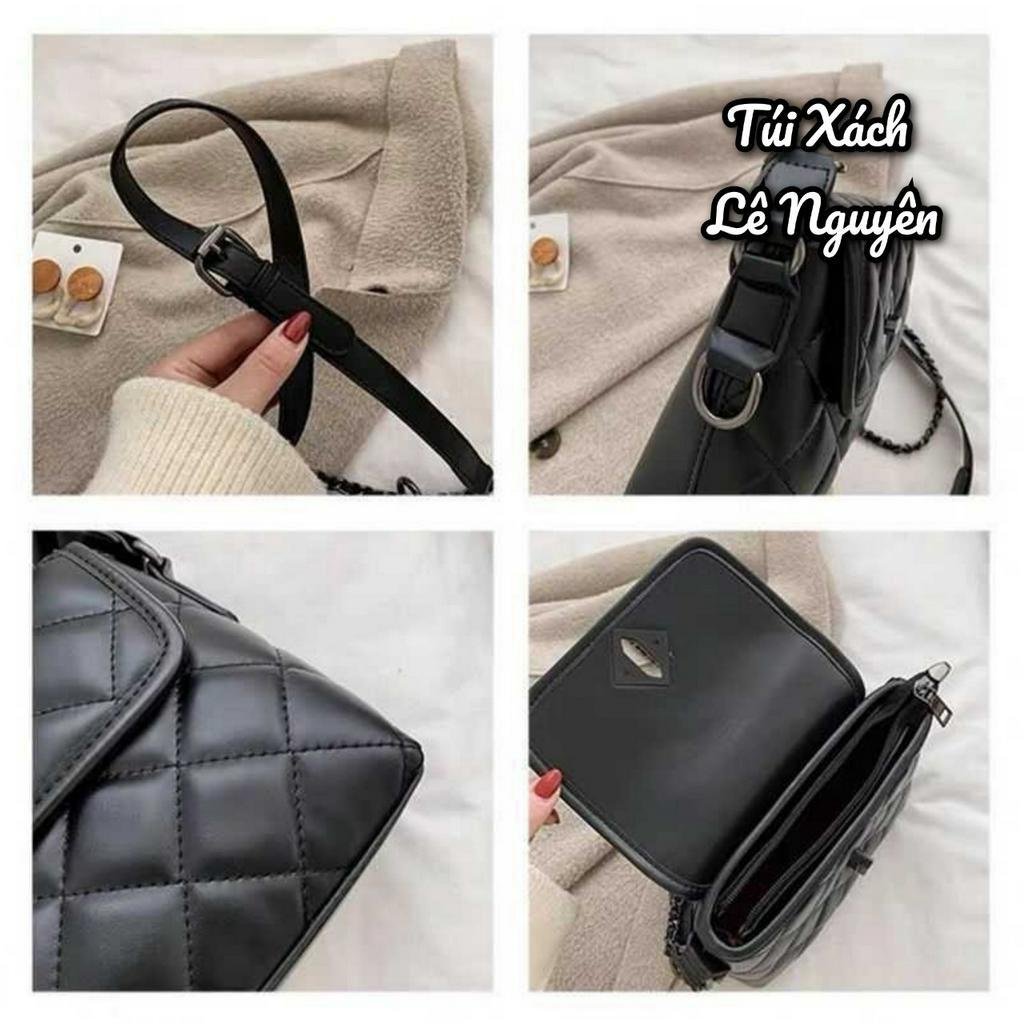 Túi Xách Nữ Đeo Chéo Đeo Vai Da Trơn Phong Cách Thời Trang HKQ  - T16