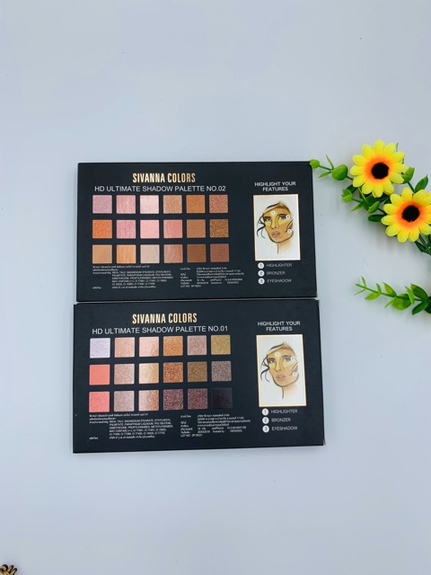 Set Màu Mắt Sivanna HD Ultimate Shadow Palette-HF375 Thái Lan