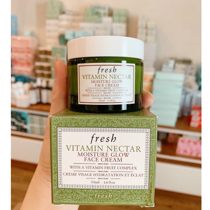 [Fullbox 50ML] Kem Dưỡng Sáng Da Fresh Vitamin Nectar Moisture Glow Face Cream