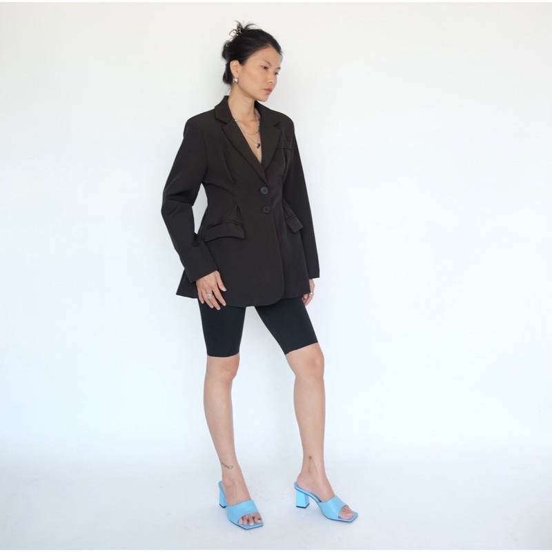 MADAMN - Áo Blazer Thắt Eo