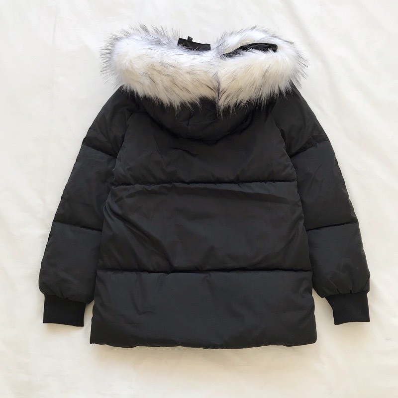 Giao Ngay 🌼Áo Khoác Phao Nữ Dáng Lửng Mũ Lông hàng Quảng Châu hot trend 2021 | BigBuy360 - bigbuy360.vn