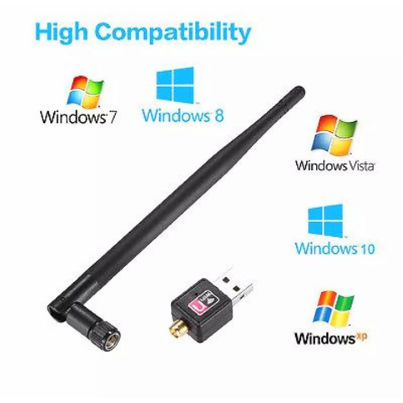 SIÊU RẺ VỚI BỘ USB WIFI THU BẮT SÓNG CHO MÁY TÍNH BÀN LAPTOP SÓNG CỰC KHỎE HÀNG CAO CẤP