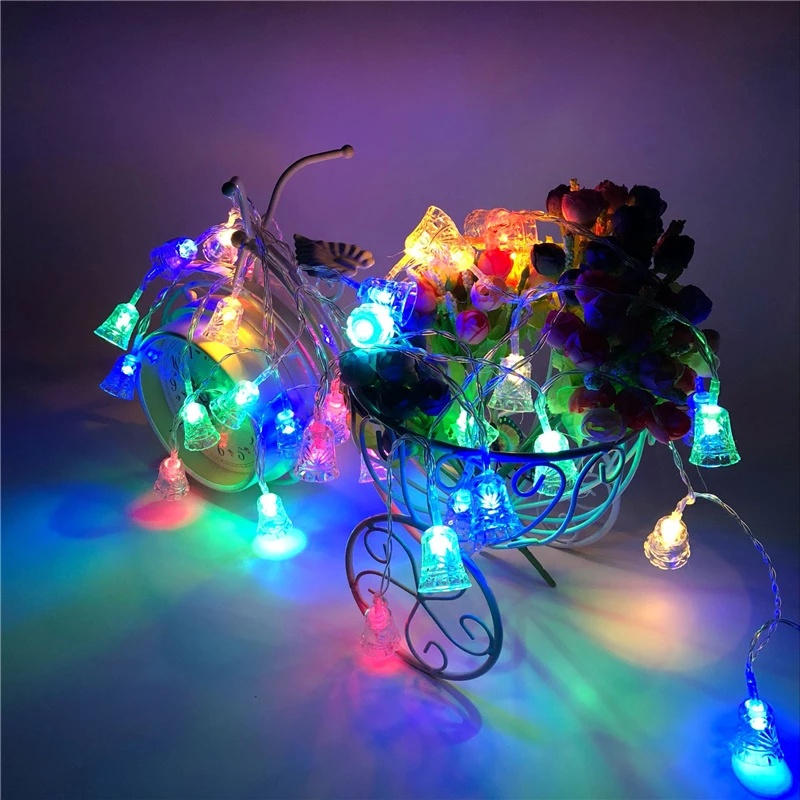 Dây Đèn LED Vỏ Đồng 1.5m Trang Trí Kèm Hộp Pin