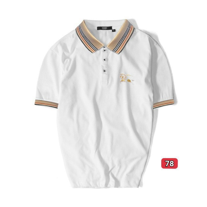 Áo thun nam tay ngắn có cổ, áo polo nam màu trắng thêu logo chữ đẹp cao cấp 2021 muradfashion atn78 | BigBuy360 - bigbuy360.vn