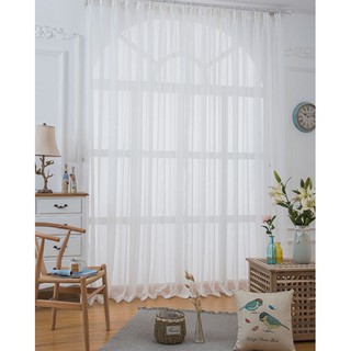 Rèm vải von trắng may sẳn giá rẻ nhất tphcm