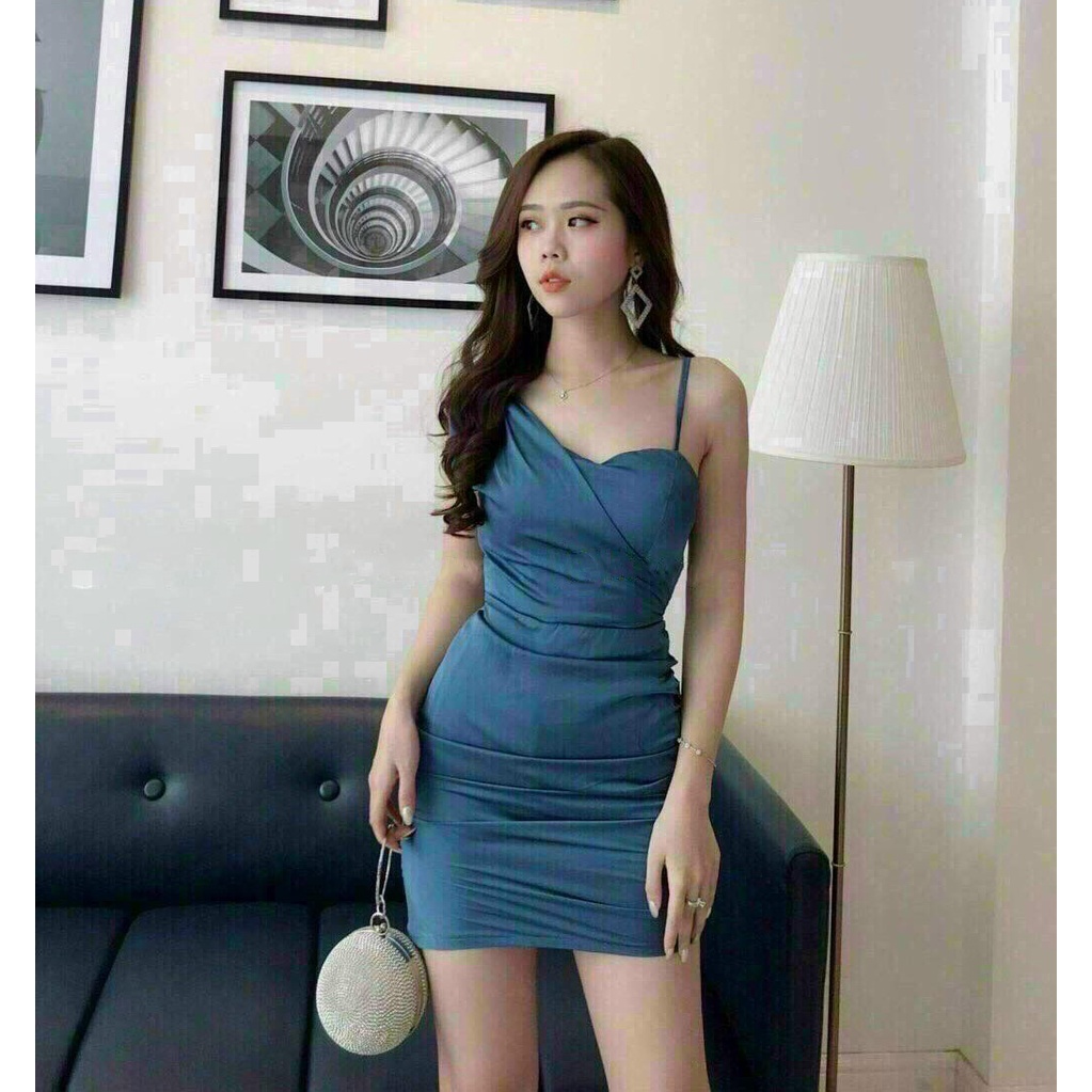 ĐẦM BODY LỆCH VAI  THỜI TRANG NỮ LV60