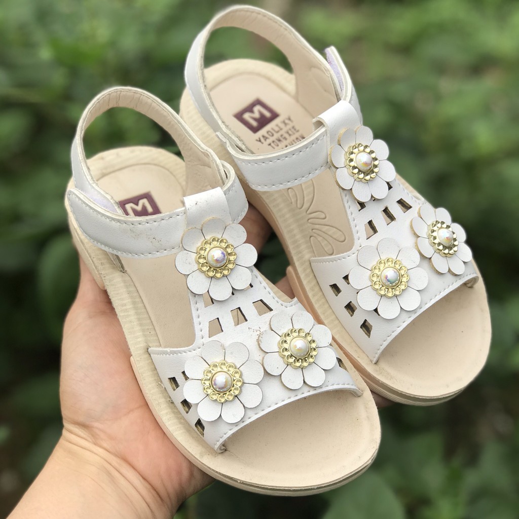 Sandal cao cấp cho bé gái dễ thương cho bé gái HGR ảnh thật shop tự chụp