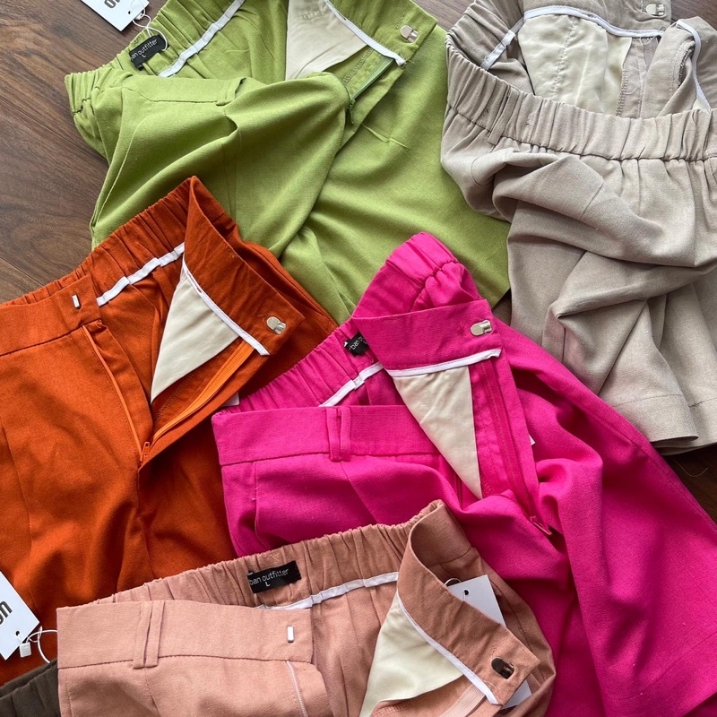 ✅Freeship✅ Quần short linen. Hình thật shop chụp | BigBuy360 - bigbuy360.vn