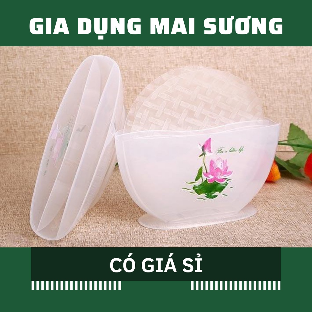 [Giá Sỉ] Tô Nhúng Bánh Tráng 3 Ngăn Nhựa Tốt