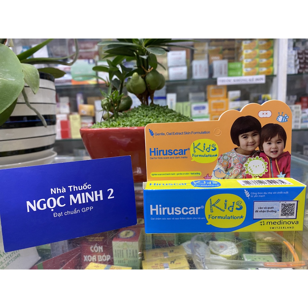 ✅ [Chính Hãng] Hiruscar for Kids Formulation chăm sóc seo chuyên biệt cho trẻ em
