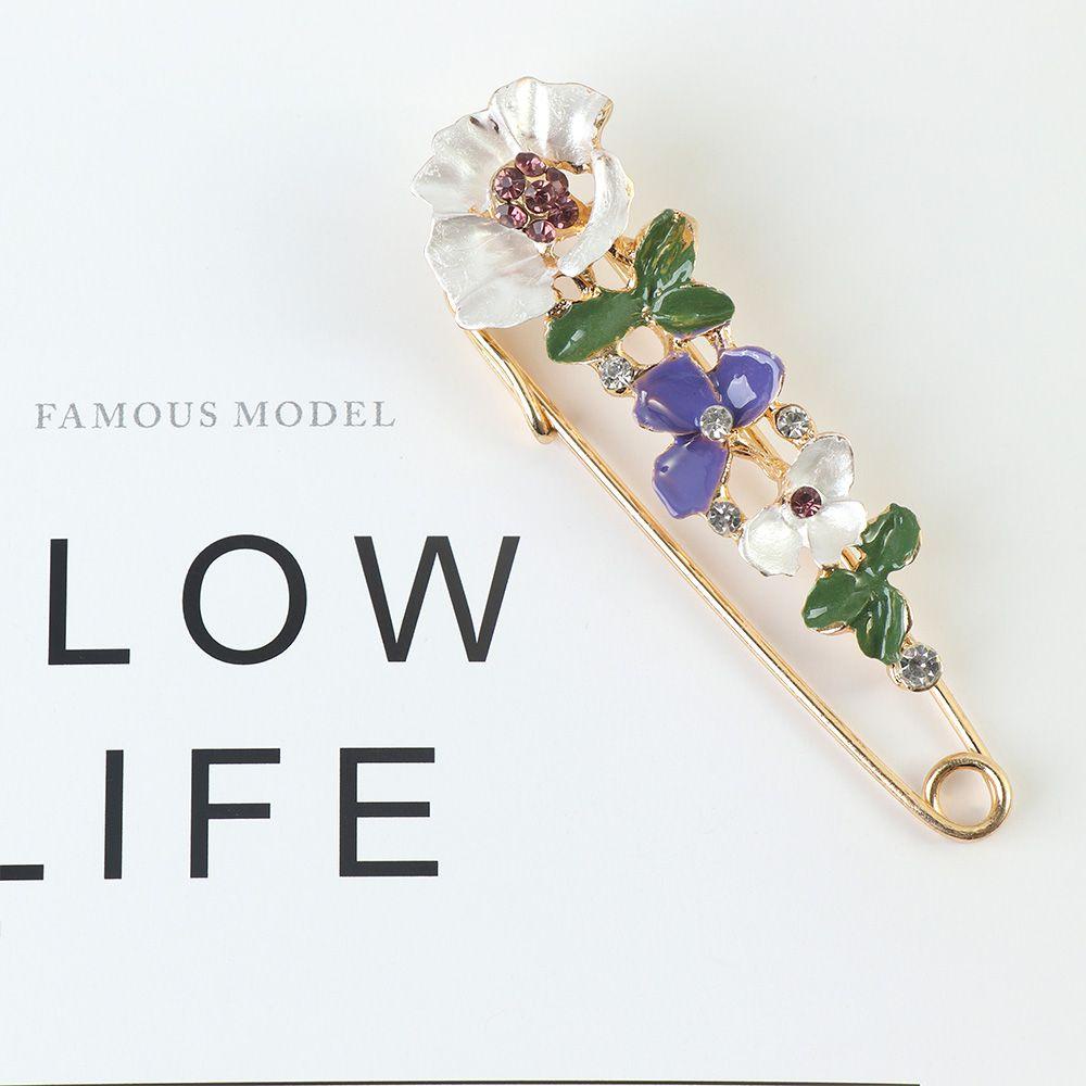 Trâm Cài Áo Hình Hoa Back2Lip Thời Trang Cho Nữ|Huy Hiệu Cài Áo Thiết Kế Dễ Thương