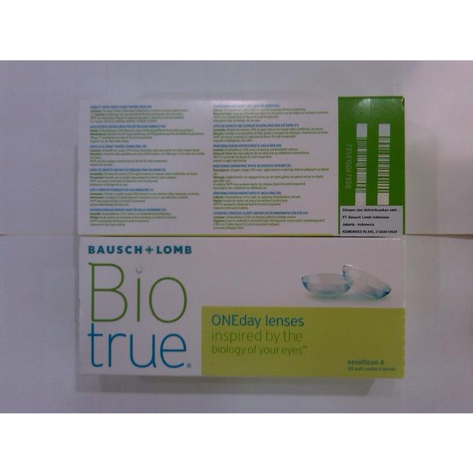 Máy Câu Cá Hàng Ngày Bausch & Lomb Bio True 1 Ngày