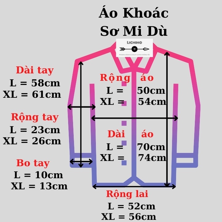 Áo khoác dù sơ mi unisex nam nữ form siêu rộng ulzzang street style Hàn Quốc GMOYD AKSMD01 LICHIHO 2 lớp xịn sò