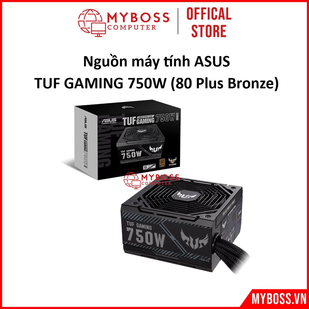 Nguồn máy tính ASUS TUF GAMING 750W (80 Plus Bronze) bảo hành chính hãng 60 tháng