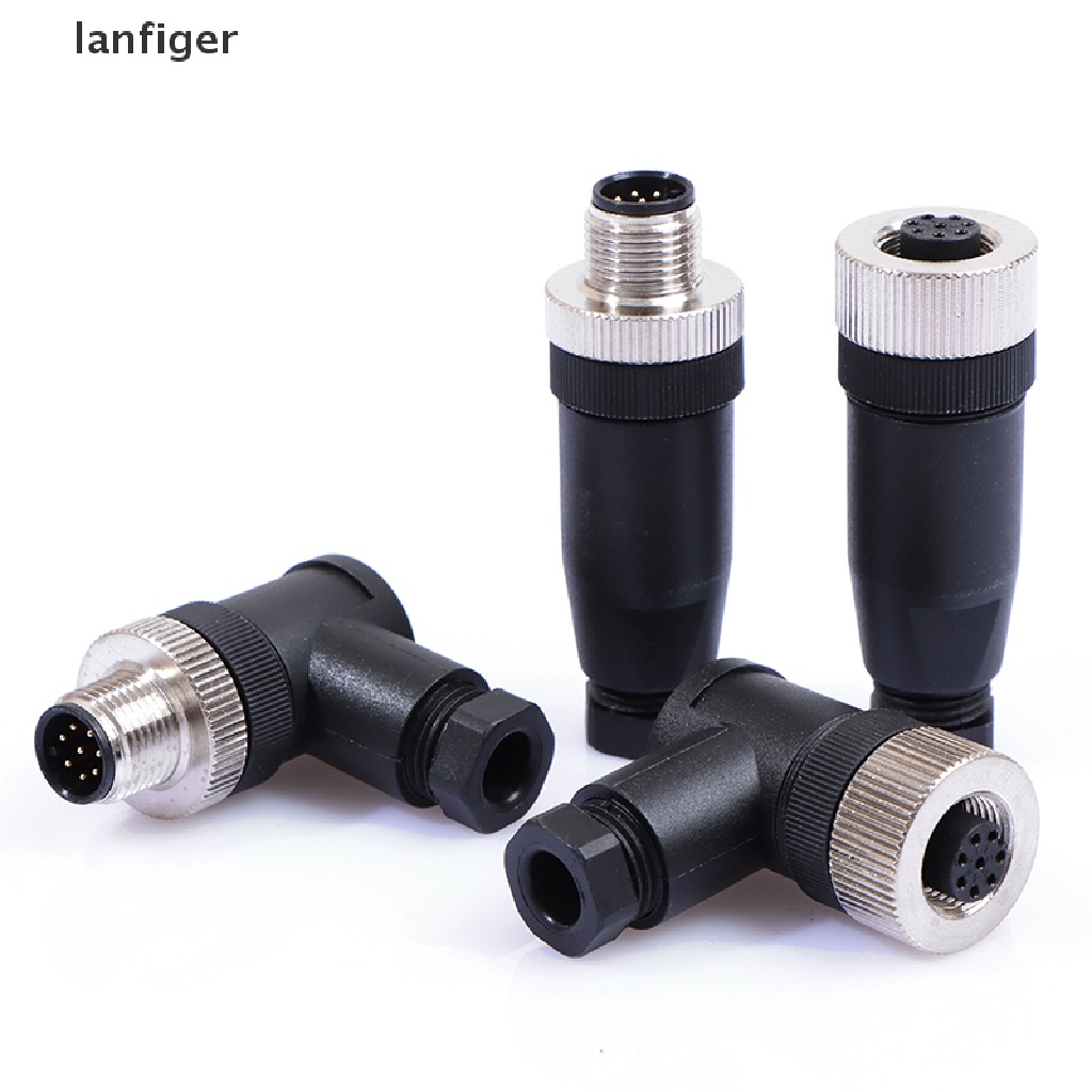 Đầu cắm kết nối cảm biến chống nước LLR M12 8 chấu