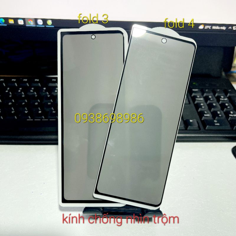 Kính cường lực chống nhìn trộm Samsung galaxy Z FOLD 5 / Z Fold 3 / Z Fold 4 / Z FOLD 2 bảo vệ máy