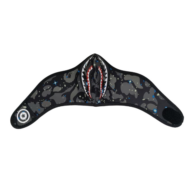 2021 Bape Japan Shark Camouflage Men Women Fashion Face Mask 01 | BigBuy360 - bigbuy360.vn