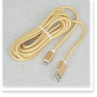 [FREESHIP] Dây Sạc IPhone, Android, Type C Dài 3M Bọc Dù