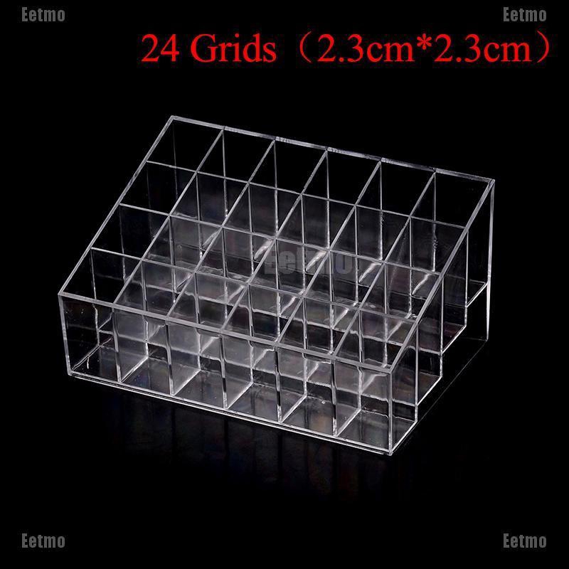(hàng Mới Về) Khay Đựng Son Môi 24 / 36 / 40 Ngăn Bằng Acrylic Tiện Dụng | BigBuy360 - bigbuy360.vn