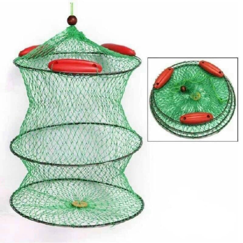 Giỏ 3 phao chuyên đựng cá . rẻ- bền - tiện
