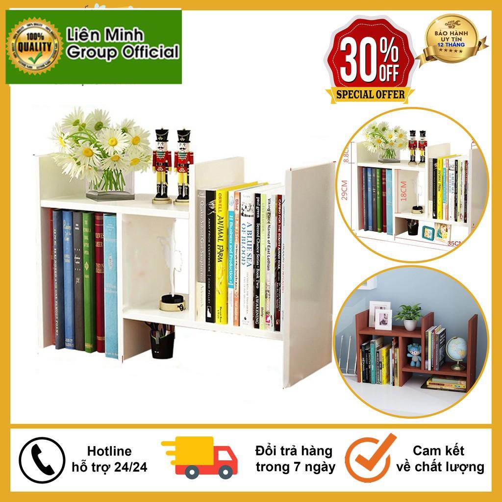 Kệ Sách Mini, Giá Để Sách, Để Tài Liệu Văn Phòng Trên Bàn Làm Việc Bằng Gỗ Ép, Trang Trí Bàn Làm Việc Siêu Tiện Dụng