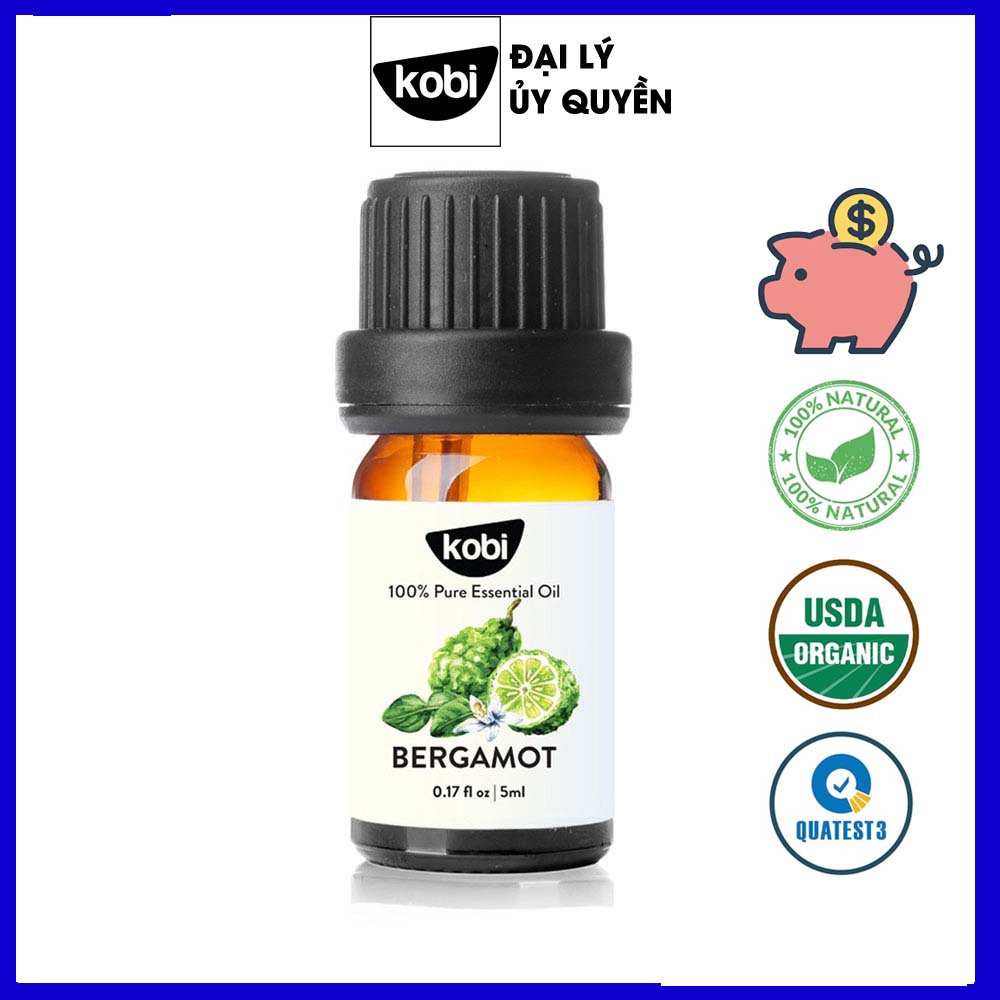 Tinh dầu cam hương kobi bergamot essential oil -5ml