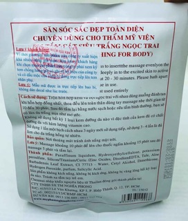 Kem Tắm Trắng Ngọc Trai