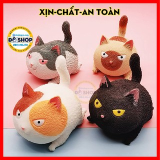 Đồ Chơi Mô Hình Mèo Silicon Co Giãn Đáng Yêu MS22 Giúp Xả Stress - Đô Shop