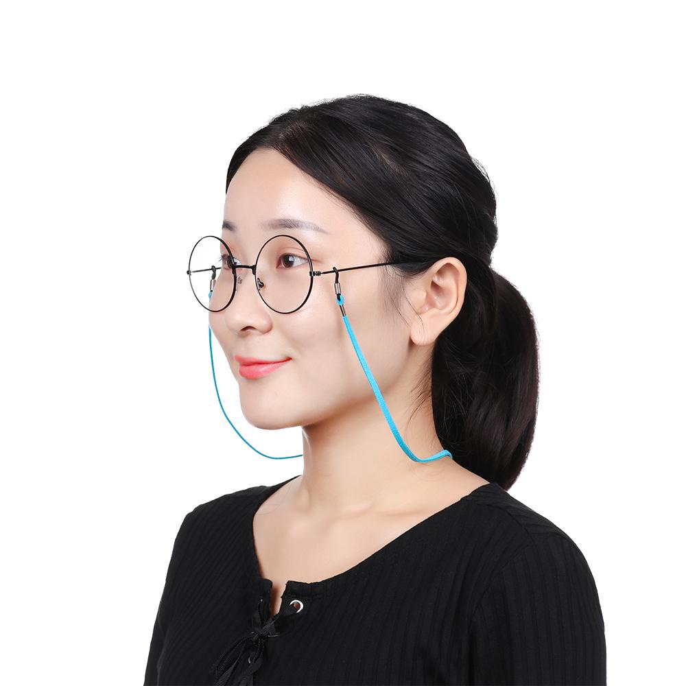 Dây Xích Gắn Kính Mát Thể Thao Bằng Da Lộn Có Thể Điều Chỉnh